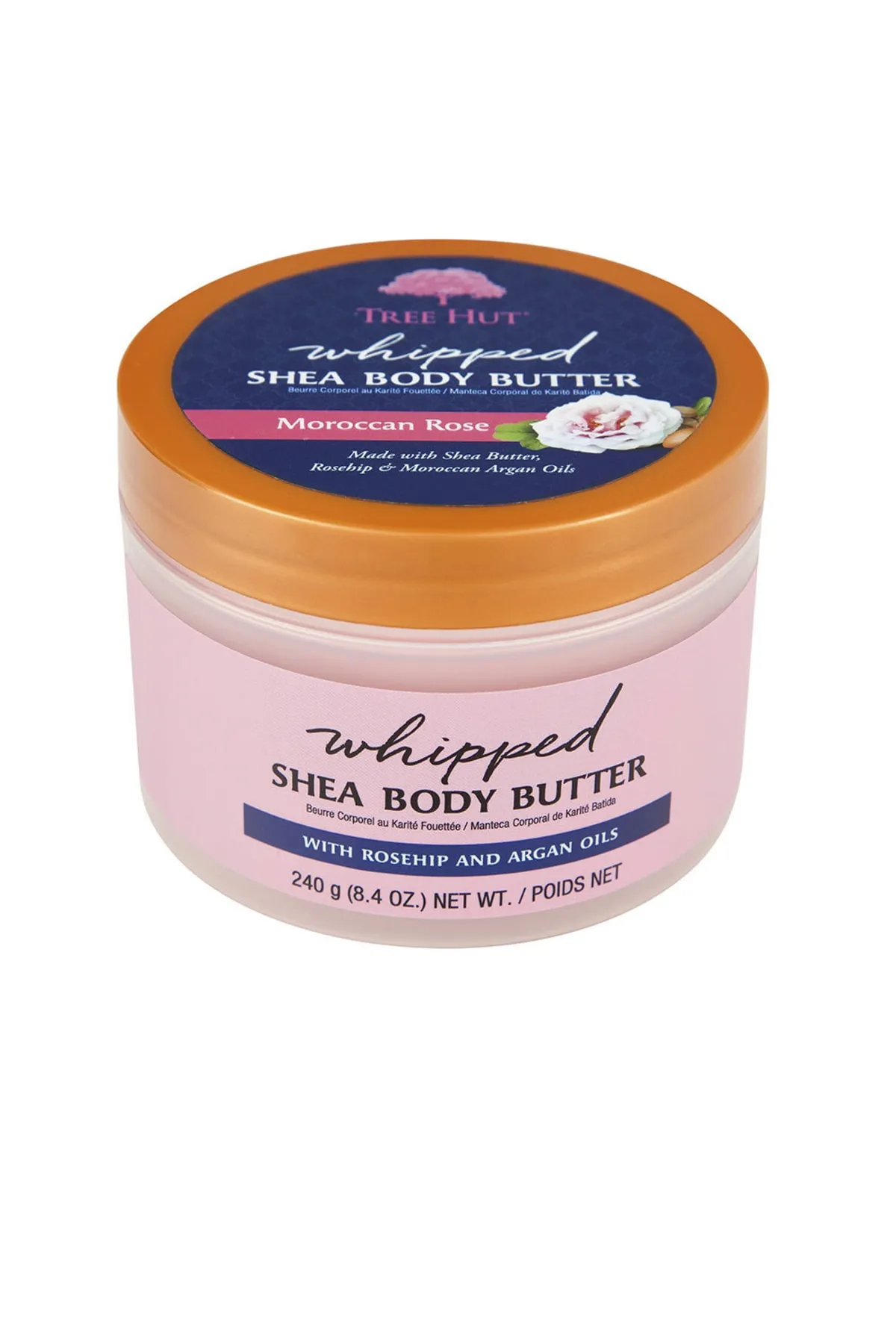 TreeHut  Souflébutter Rosa Marokkanischer Körper 240 Gr 240 g