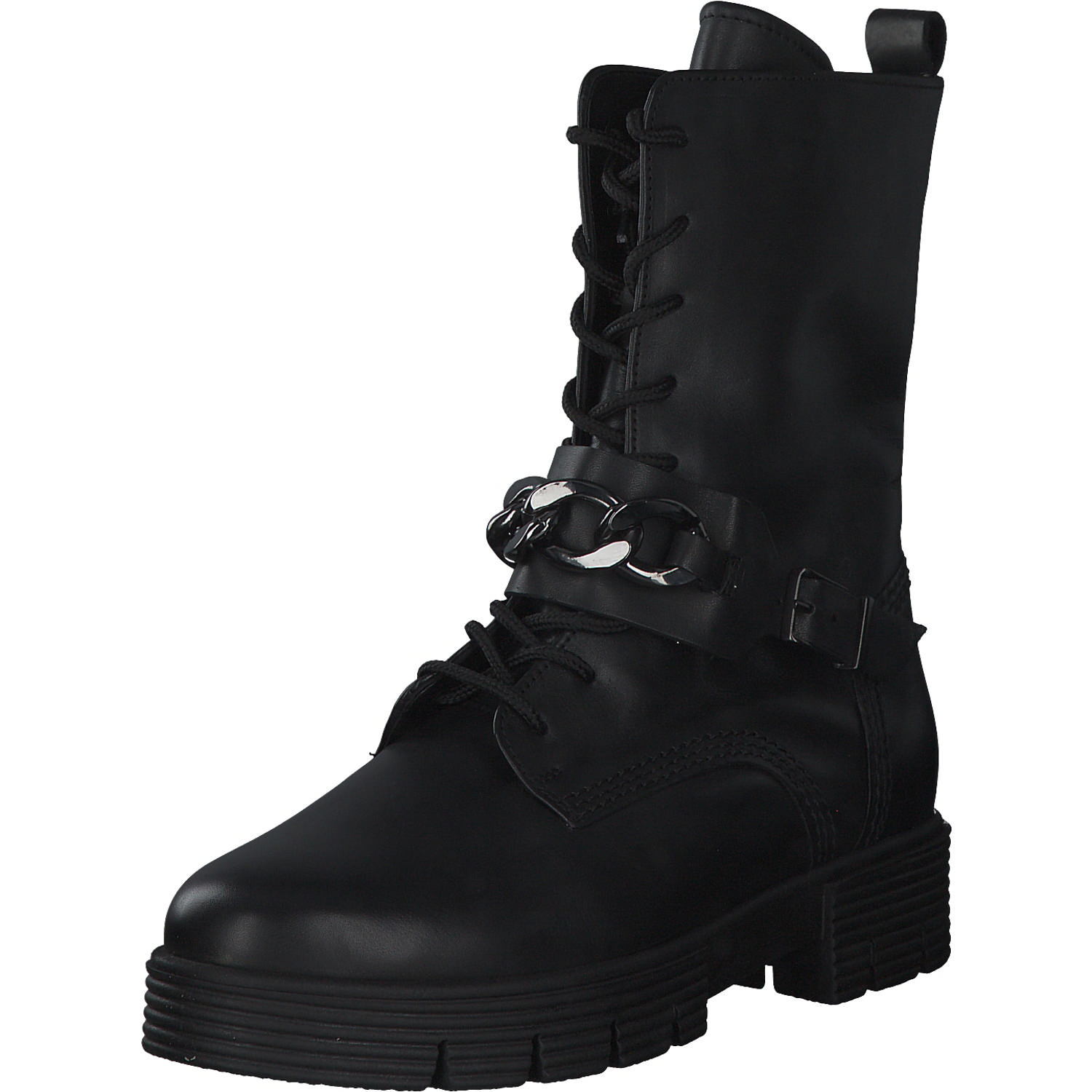 Gabor 92.743, Schnürstiefeletten, Damen, Schwarz