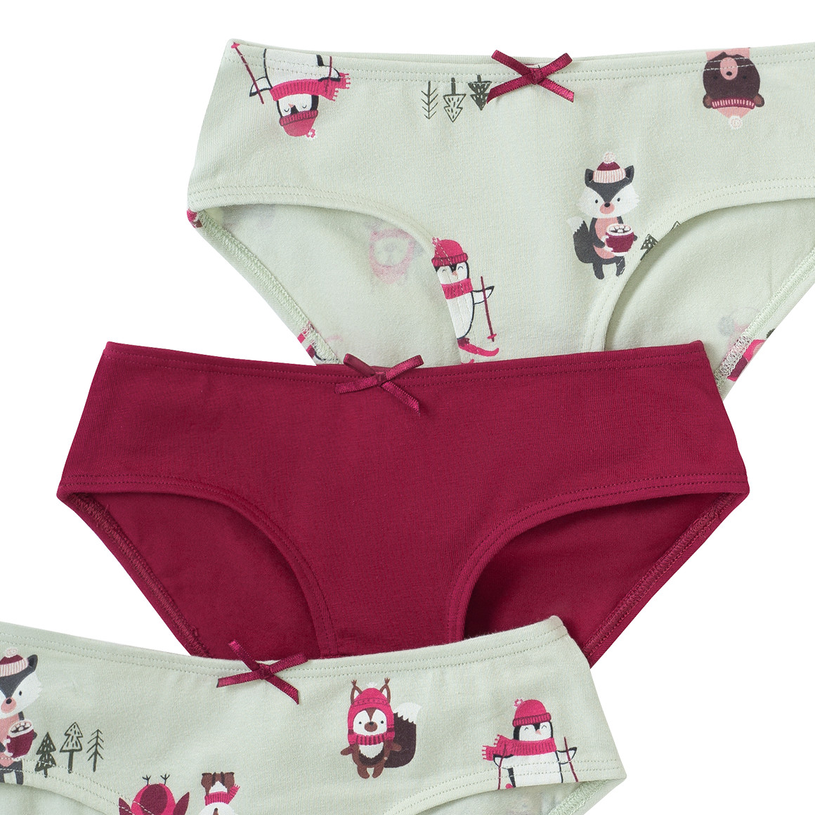 3 Mädchen Slips im Set