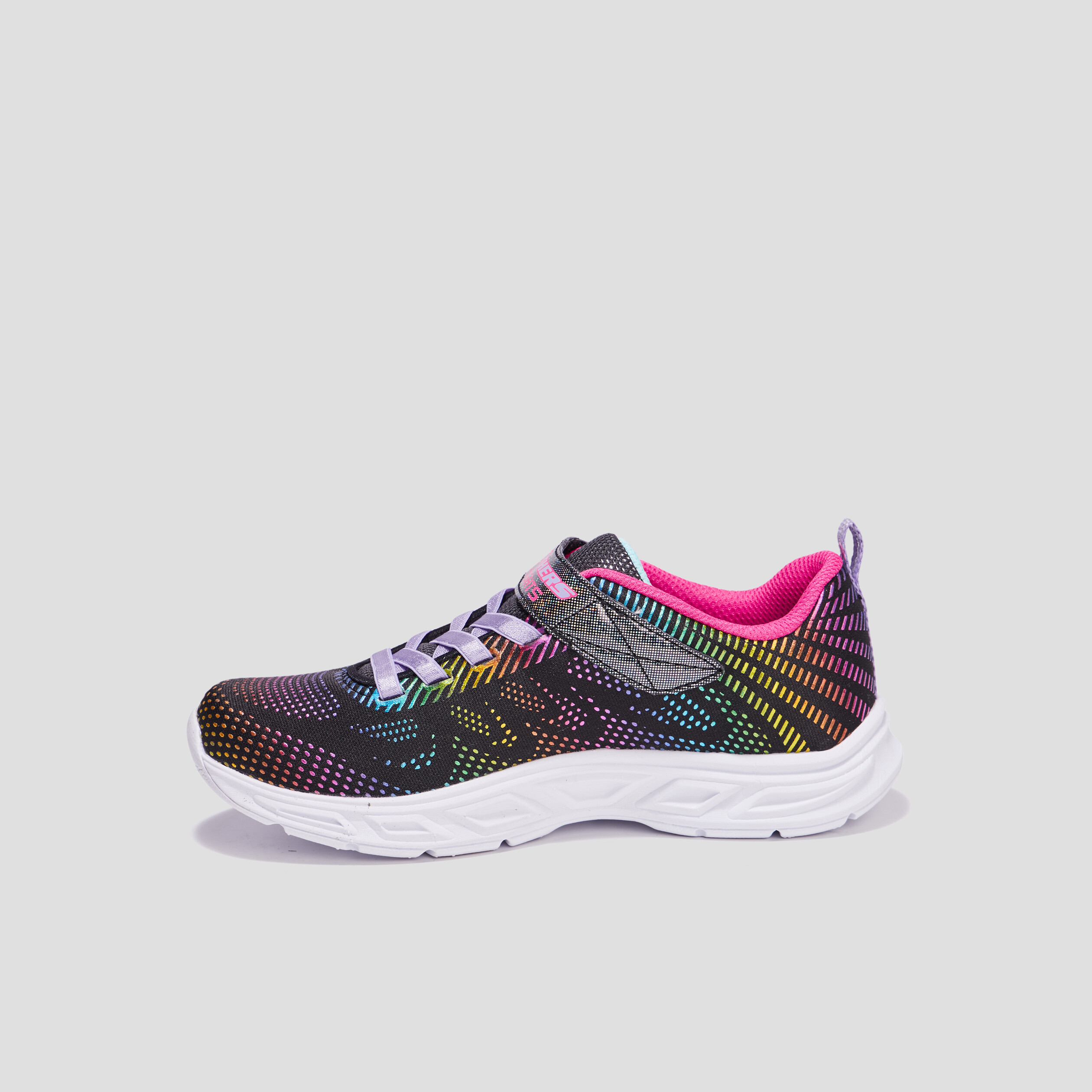 Baskets running lumineuses Skechers noir fille | La Halle