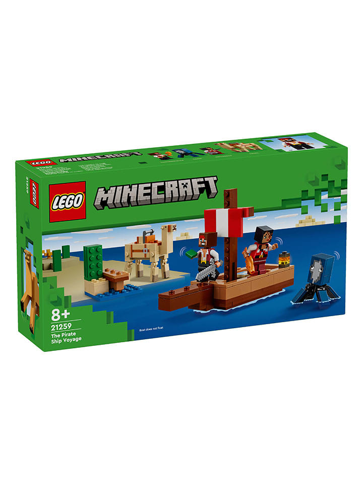 LEGO LEGO® Minecraft® 21259 ''Die Piratenschiffreise'' - ab 8 Jahren günstig kaufen onesize