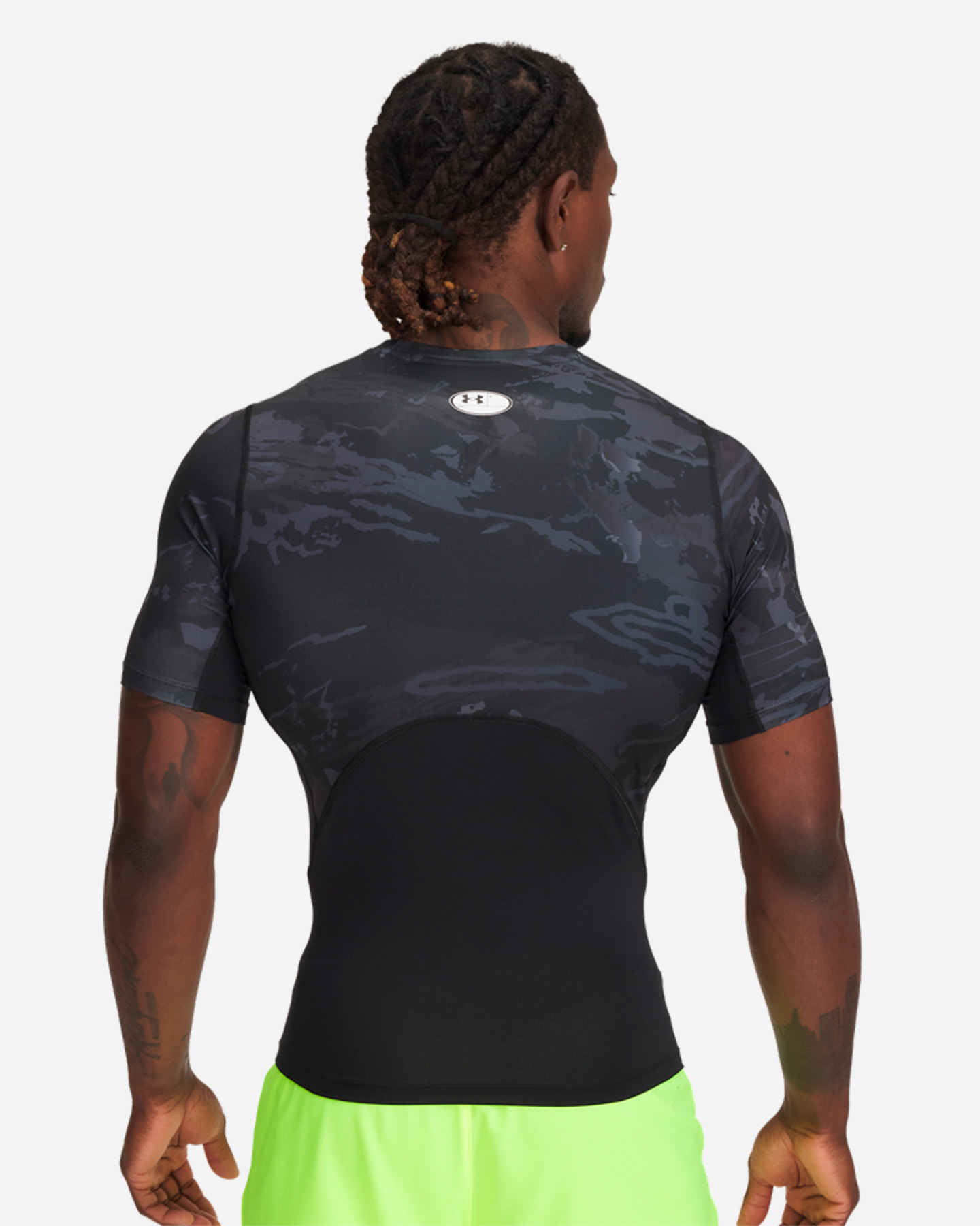 Koszulka treningowa Under Armour Heat Gear Comp z nadrukiem M 77-1383321-0002