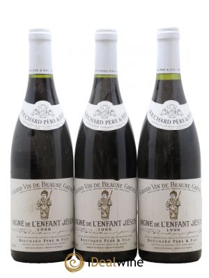 Beaune 1er cru Grèves - Vigne de l'Enfant Jésus Bouchard Père & Fils  1998 - Lot de 3 Bouteilles