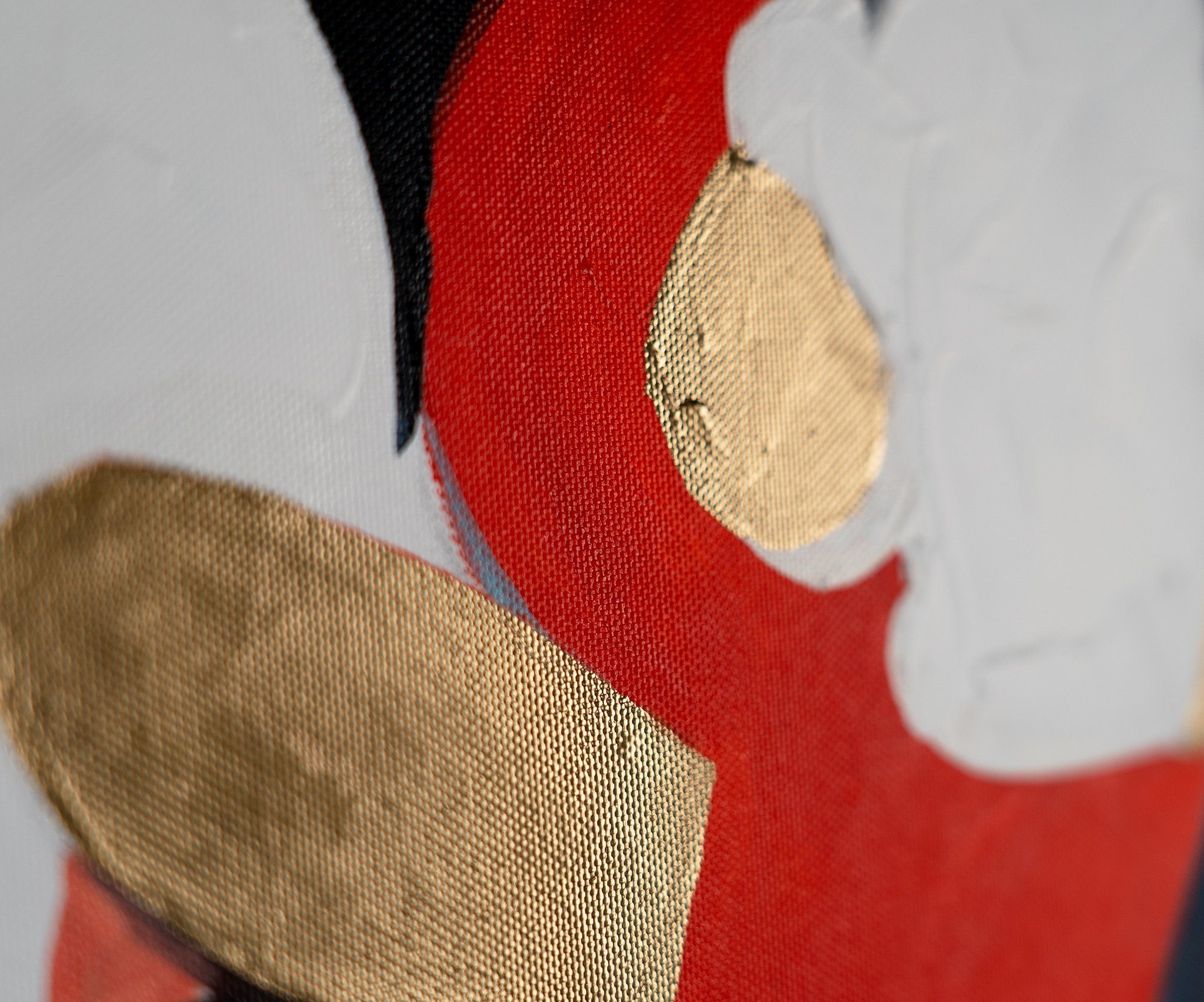 YS-Art Gemälde Tänze der Farben und Formen, Abstraktion