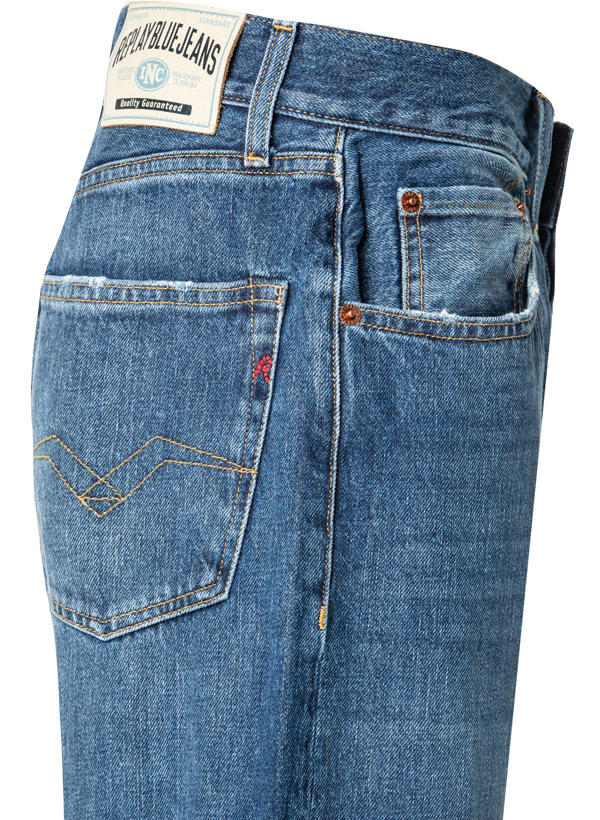 Replay, Jeans M9Z1, Straight Fit, Baumwolle 12oz, dunkelblau
