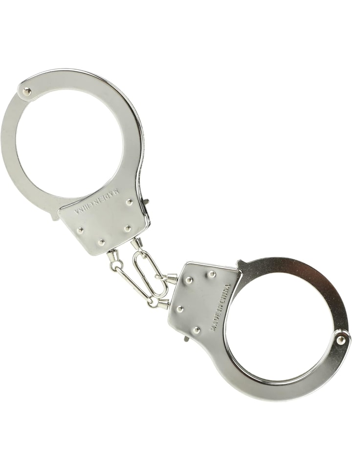 Toi-Toys Polizei Handschellen (Metall) für Kinder in grau günstig kaufen onesize