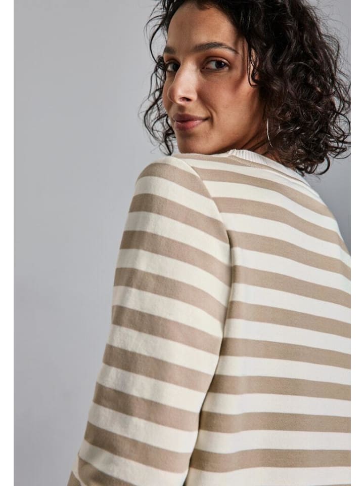 Street One Sweatshirt in safari beige günstig kaufen