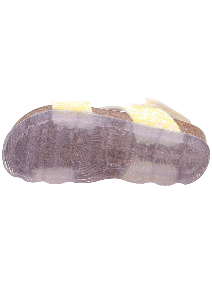superfit Tieffußbett Sandale JELLIES in Gelb/Silber günstig kaufen