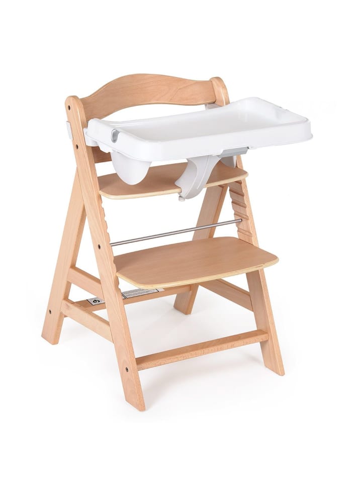 Hauck Alpha Tray - 2-teiliges Essbrett & Tisch für Alpha in weiss günstig kaufen onesize