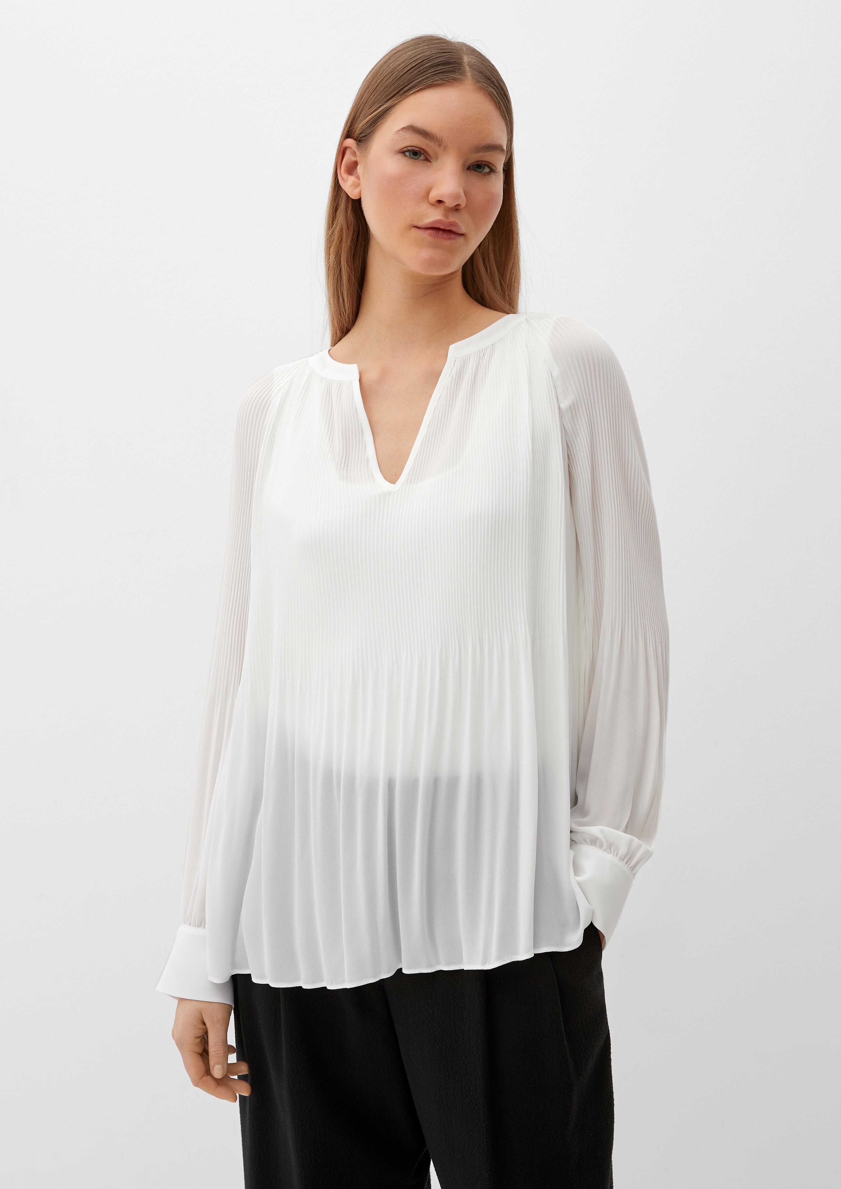 Bluse mit Plissée-Struktur  2121714-0200