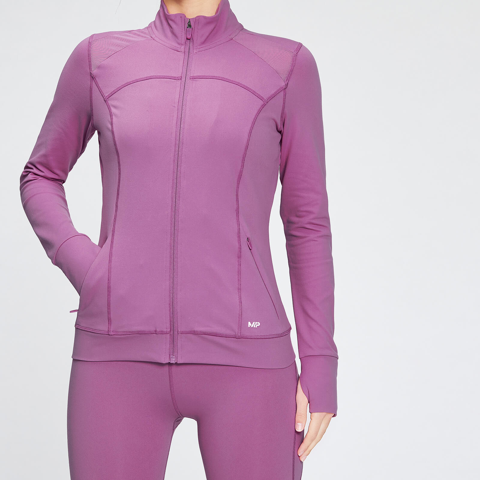 Veste en maille filet MP Power pour femmes – Orchidée