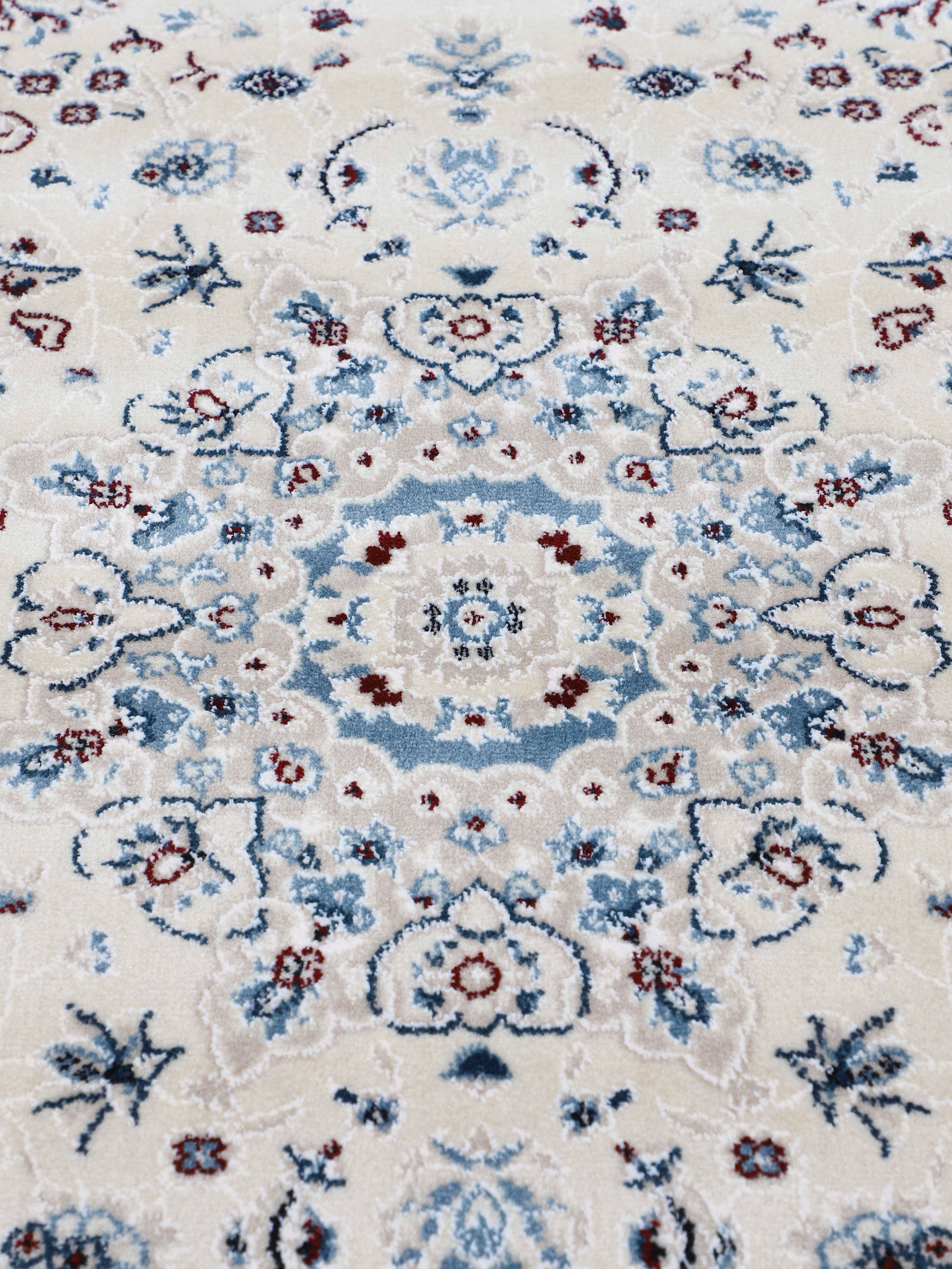 Teppich Nain Diane, carpetfine, rechteckig, Höhe: 8 mm, Kurzflorteppich, Orient Look