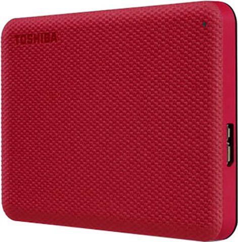 Toshiba Canvio Advance 2TB Red 2020 externe HDD-Festplatte (2 TB) 2,5