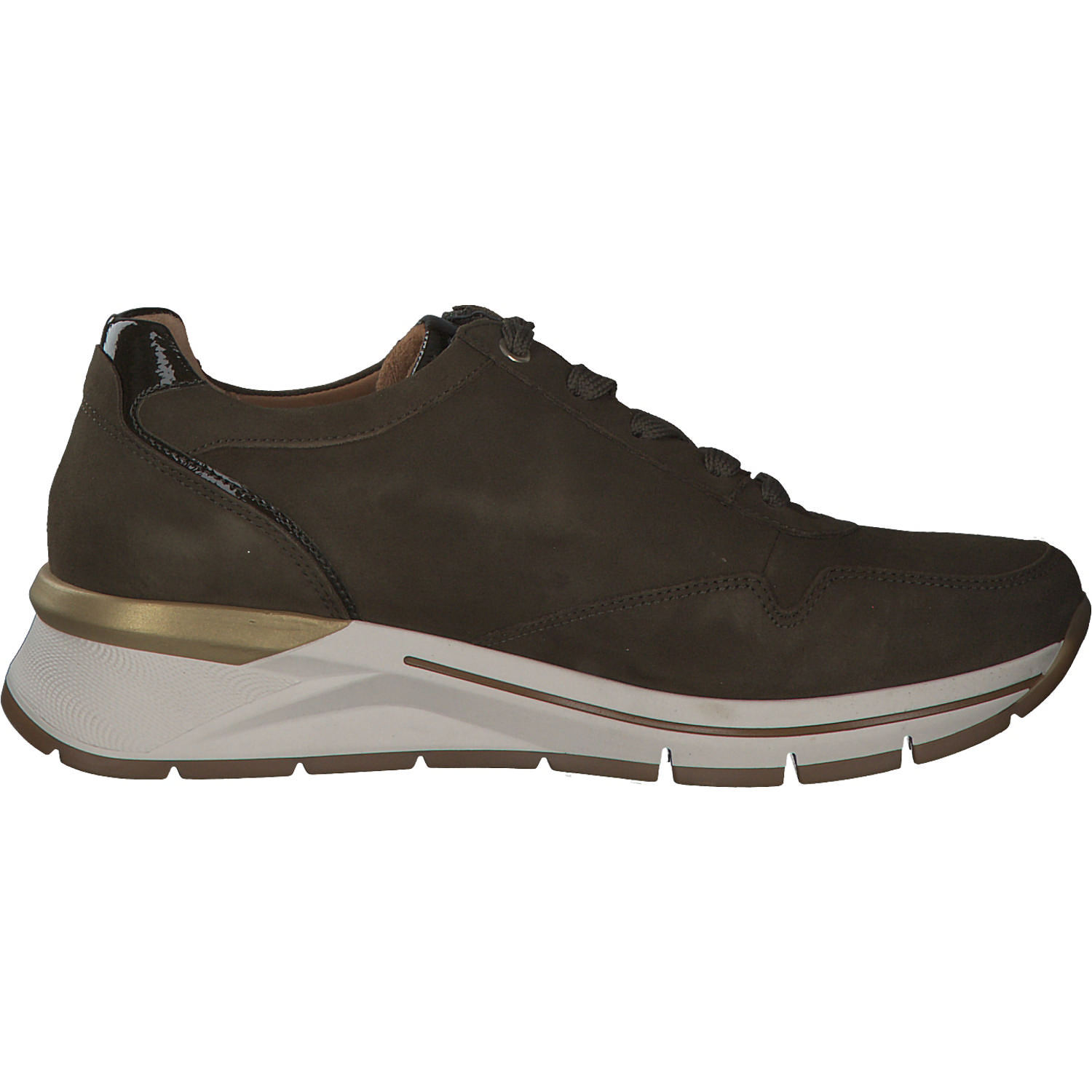 Gabor 26.587, Sneakers Low, Damen, Beige/Gold