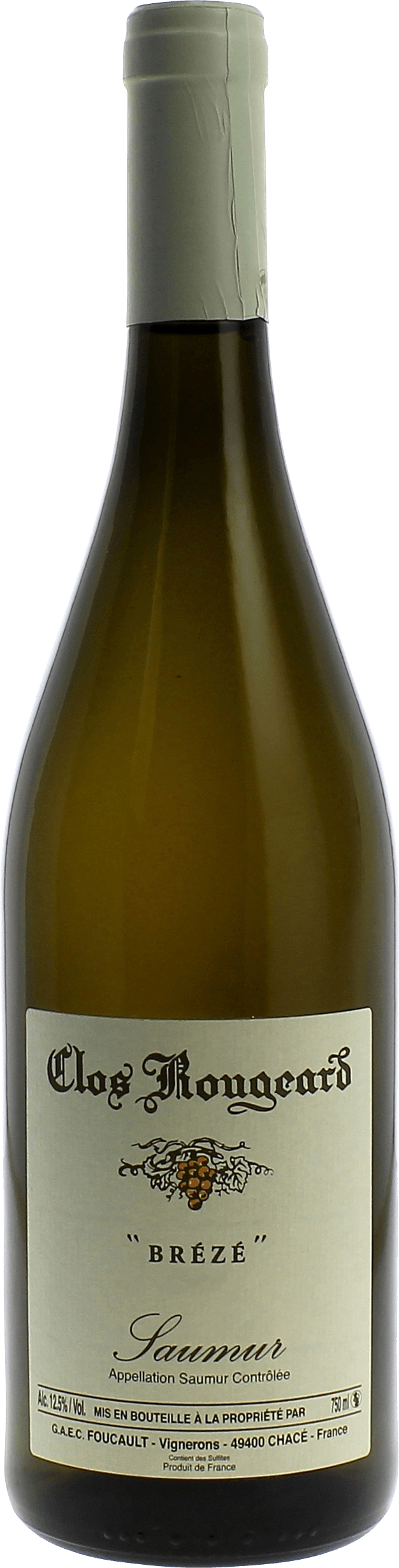 Clos rougeard  brézé 2012