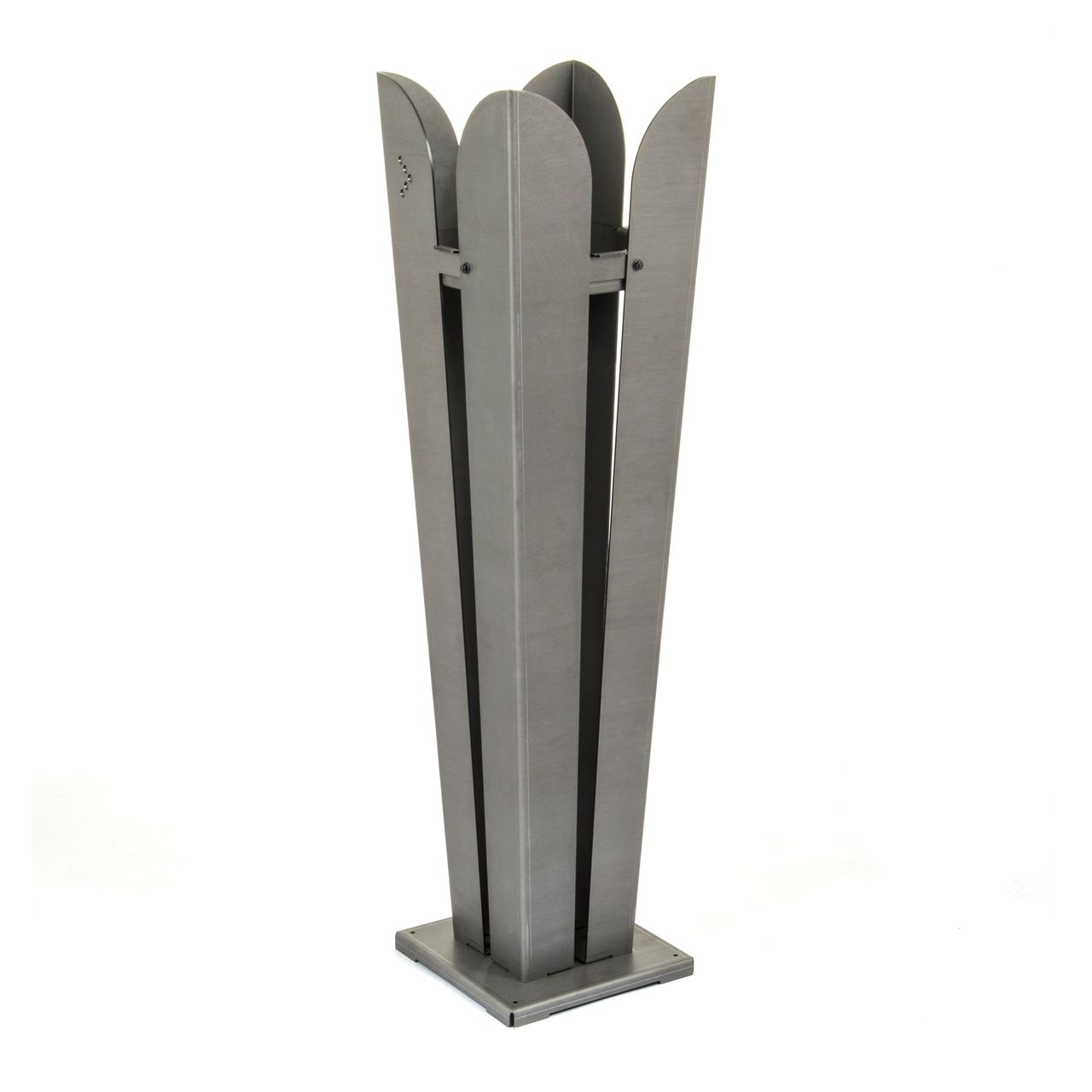 Keilbach Designprodukte Keilbach Feuersäule, 30 x 30 x120, Stahl