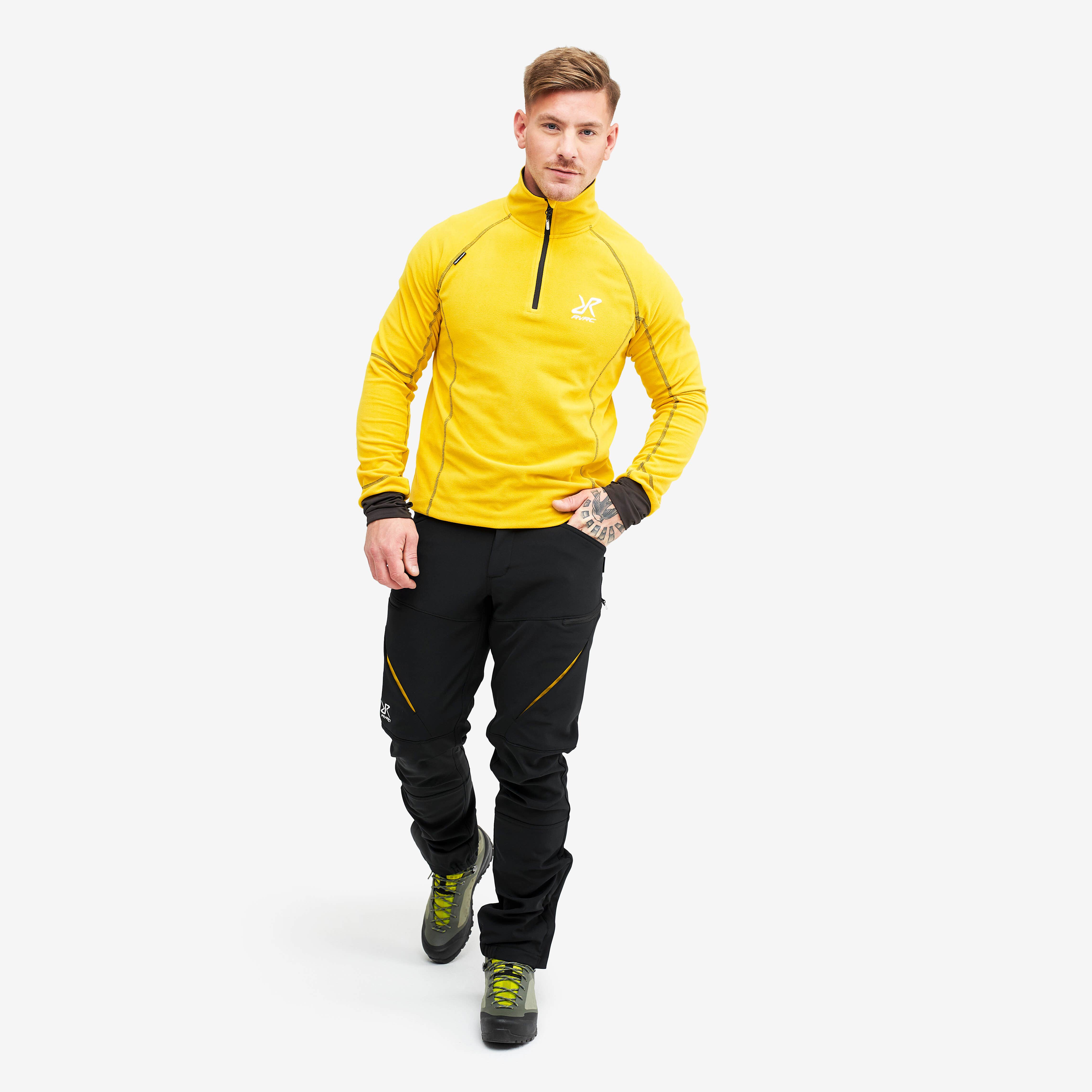 Hiball Pants Homme Black/Yellow