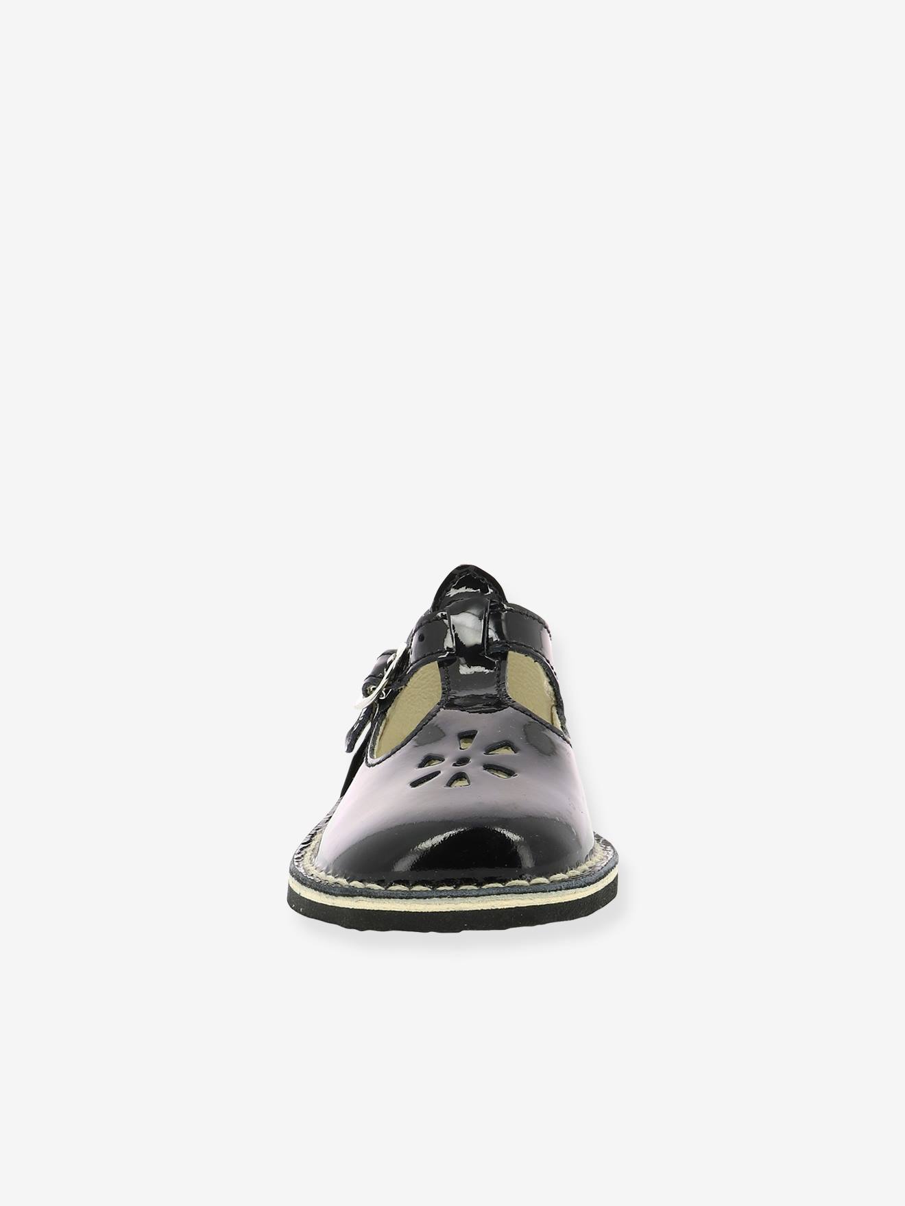 Sandales cuir Dingo ASTER® vernis noir