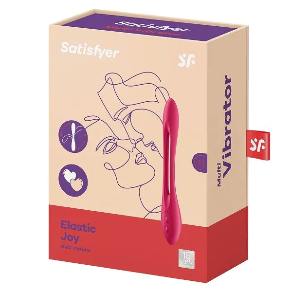 Satisfyer Elastic Joy Red Massager