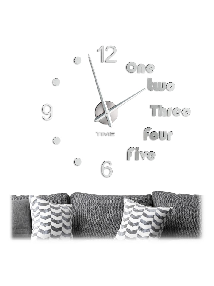 relaxdays Wanduhr 