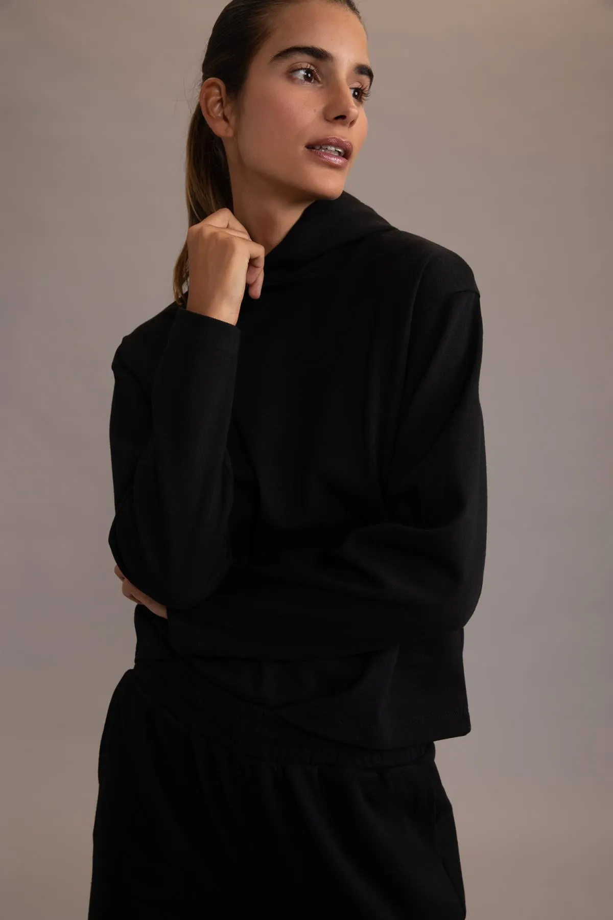 DeFacto  Passform: Kapuzen-Sweatshirt mit Standard-Passform