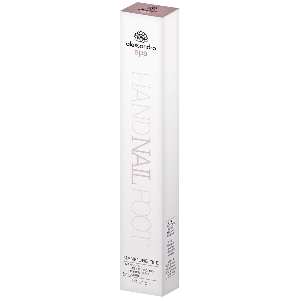 Alessandro Spa Maniküre Feile 100 / 180 Grit