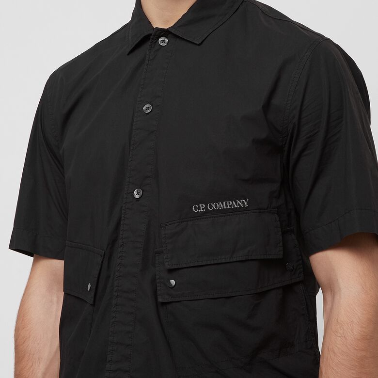 C. P. Company Popeline Pocket Shirt Black