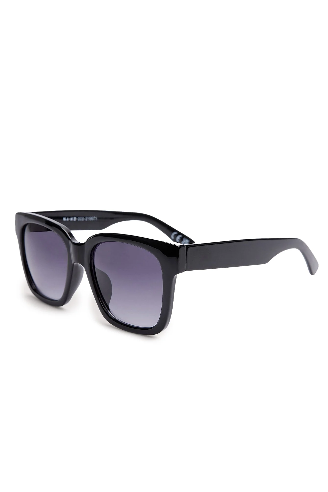 Große runde recycelte Sonnenbrille
