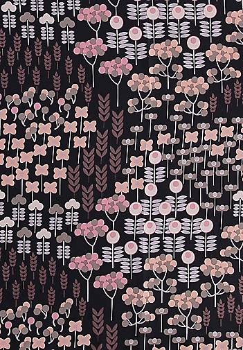 FRAAS Nickituch mit Floral-Print aus reiner Seide
