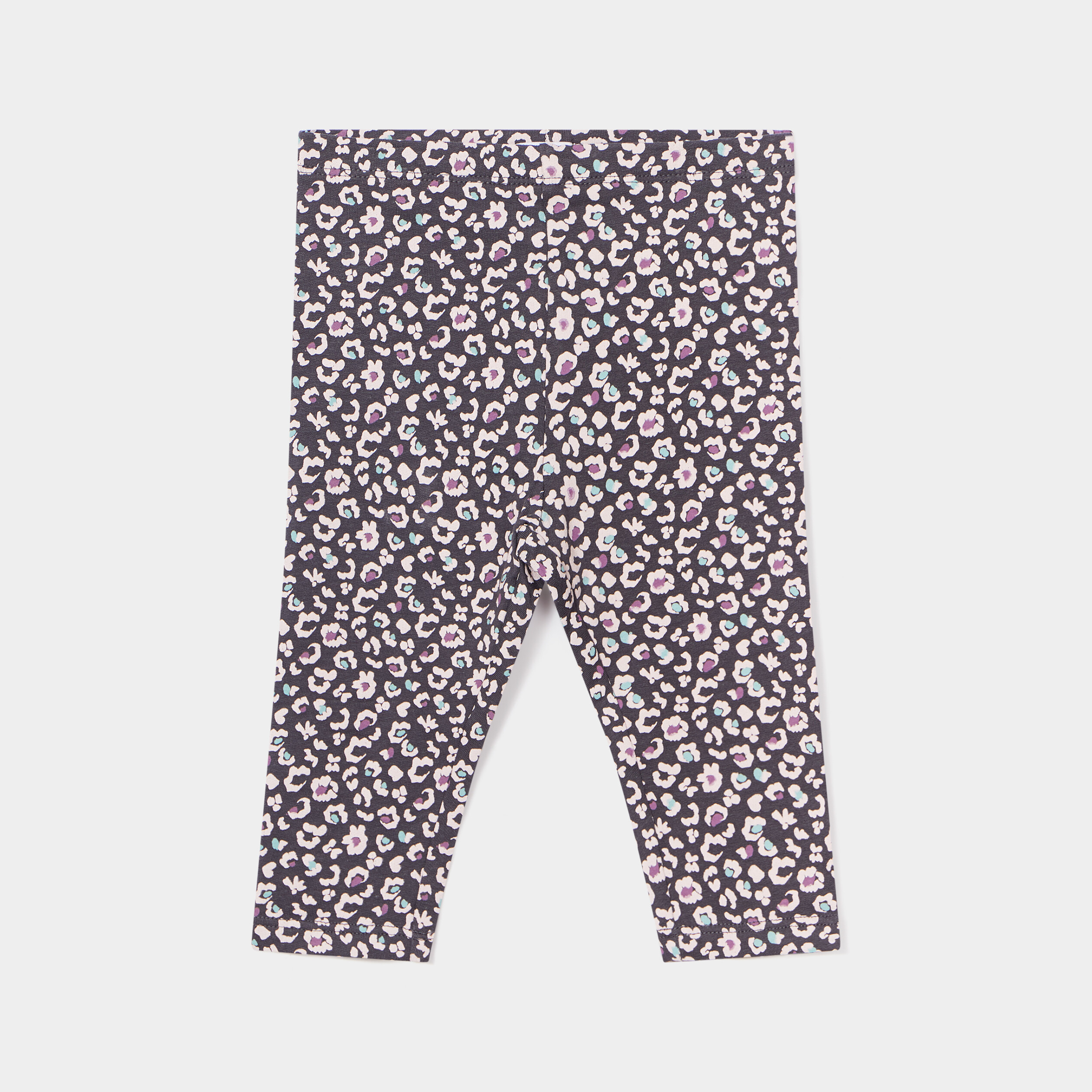 Legging molletonné gris foncé bébé fille | La Halle
