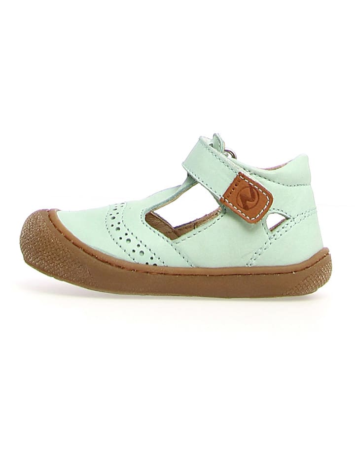 Naturino Leder-Halbsandalen in Mint günstig kaufen