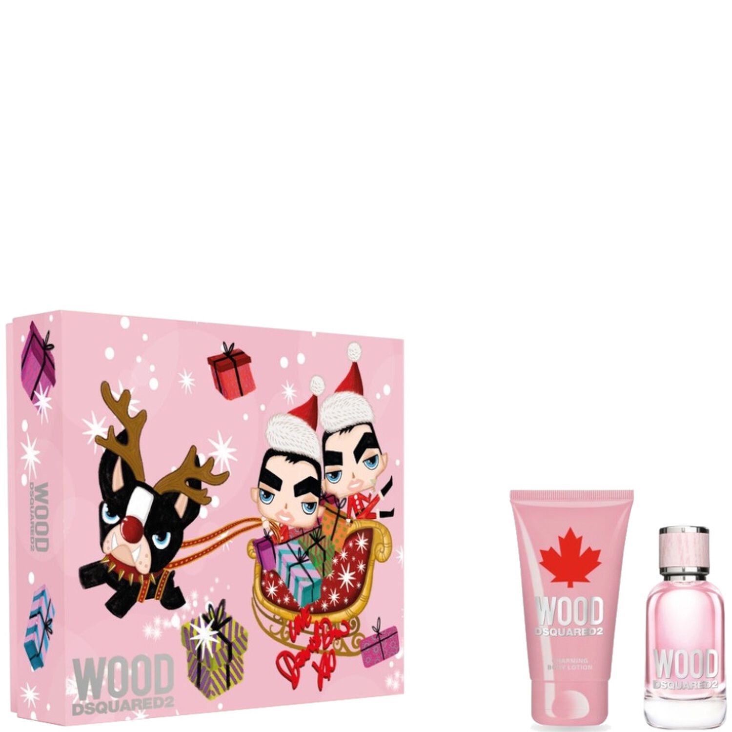 Dsquared Wood Coffret Eau de toilette 30 ml + Lait corporel 50 ml