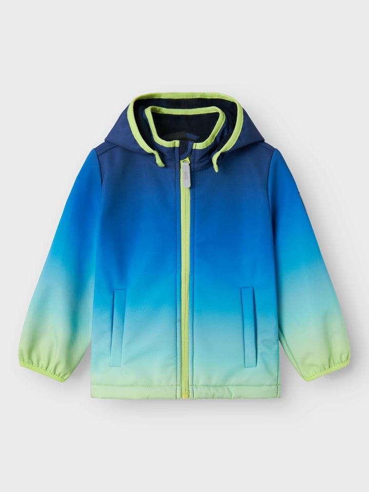 name it Softshelljacke NMMMALTA05 SOFTSHELL JACKET in azure blue günstig kaufen