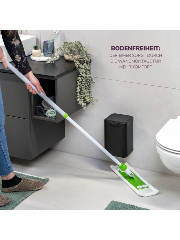 bremermann Wand-Kosmetikeimer 3 Liter schwarz günstig kaufen onesize