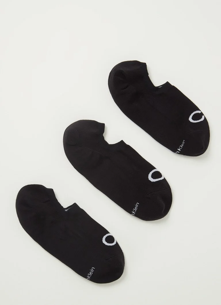 Calvin Klein -lenkkarisukat logolla, 3 kpl pakkaus