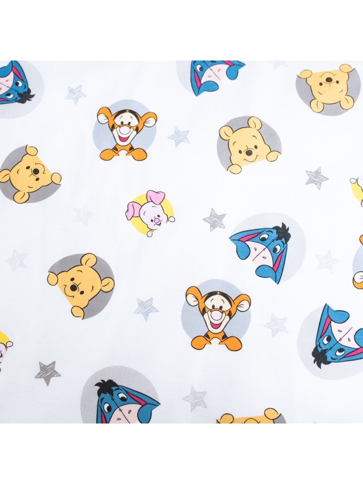 Disney 2-tlg.Set: Babybettwäsche Disney Winnie Puuh in Weiß günstig kaufen 100