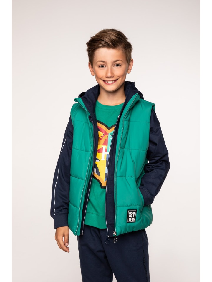 MOKIDA Steppweste UNISEX in grün günstig kaufen