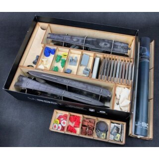 Organizer compatible with UBoot: The Board Game
