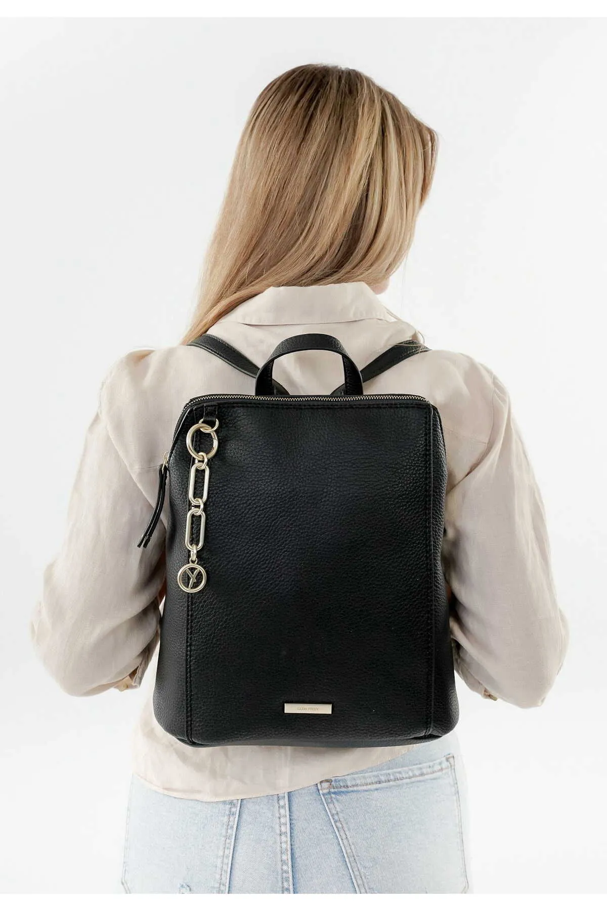 SURI FREY  Rucksack - Schwarz - Unifarben