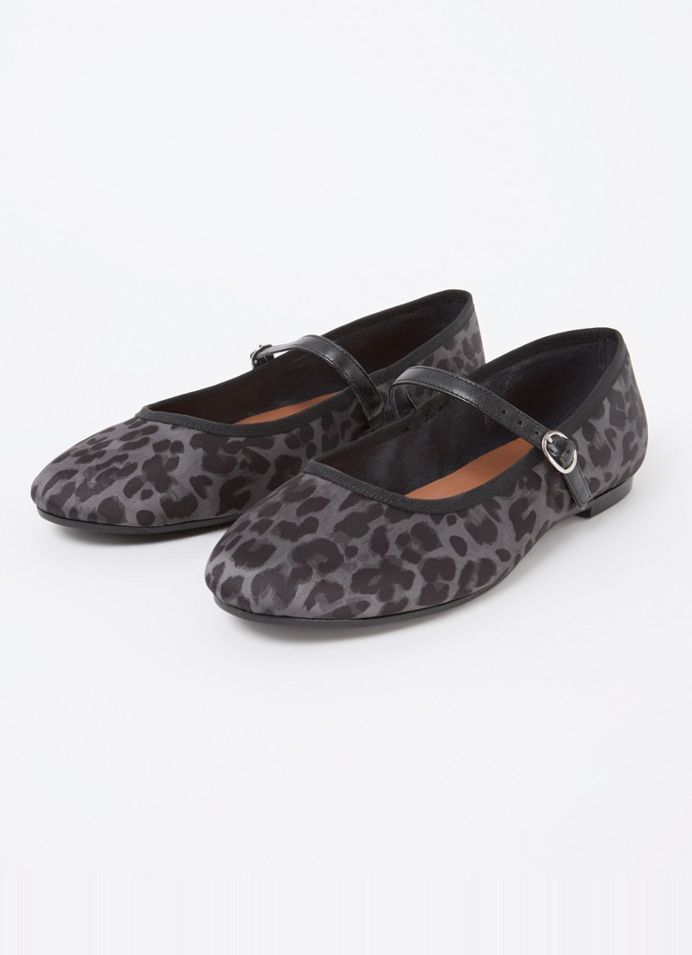 Jonak Ballerina with leopard print