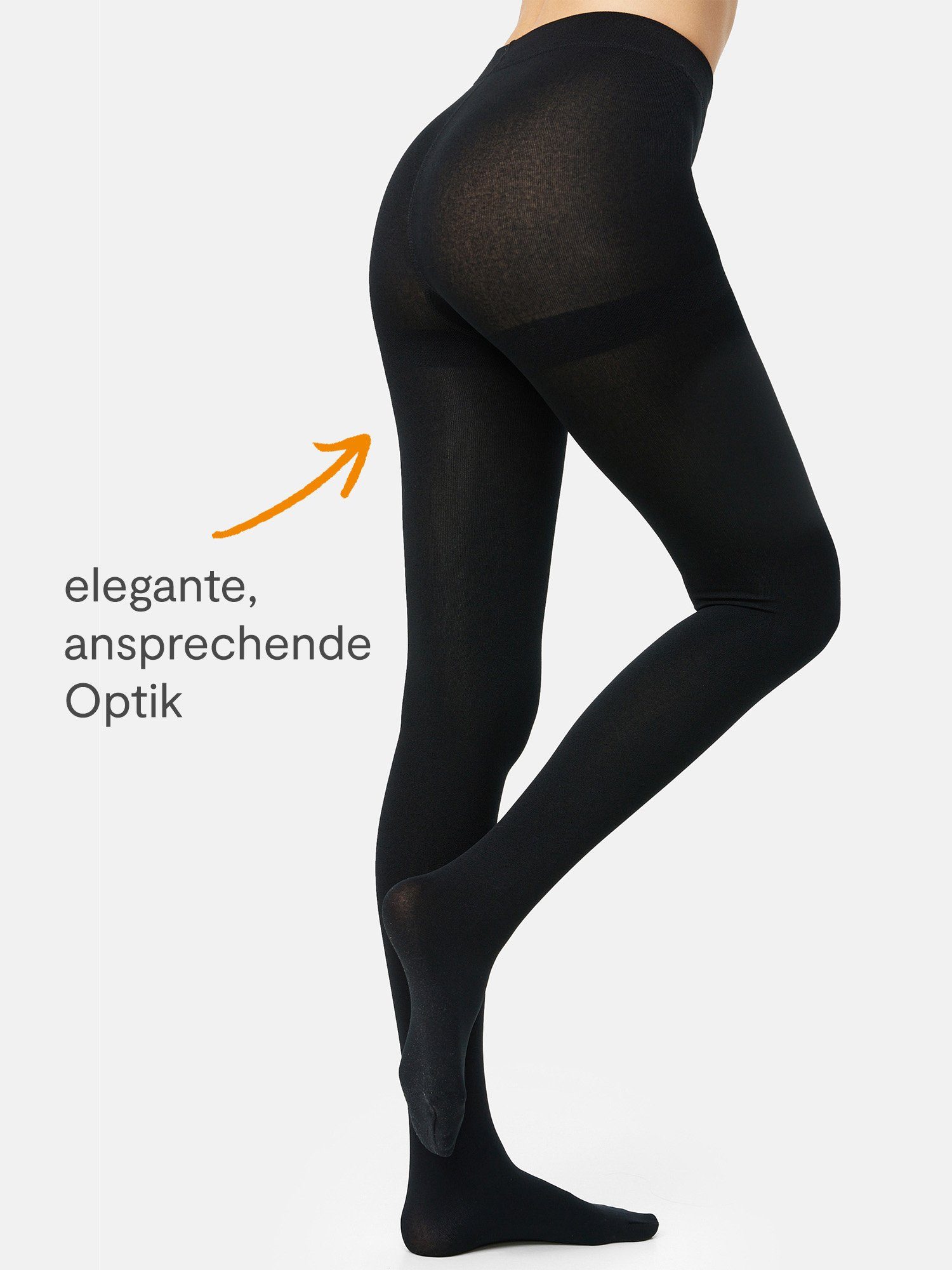 Nur Die Feinstrumpfhose Wohlig-Warm 100 DEN Damen (1er/3er/6er/9er Pack 1 St) nylon blickdicht opaque Fein-strumpfhose frauen multi-pack seidenmatt