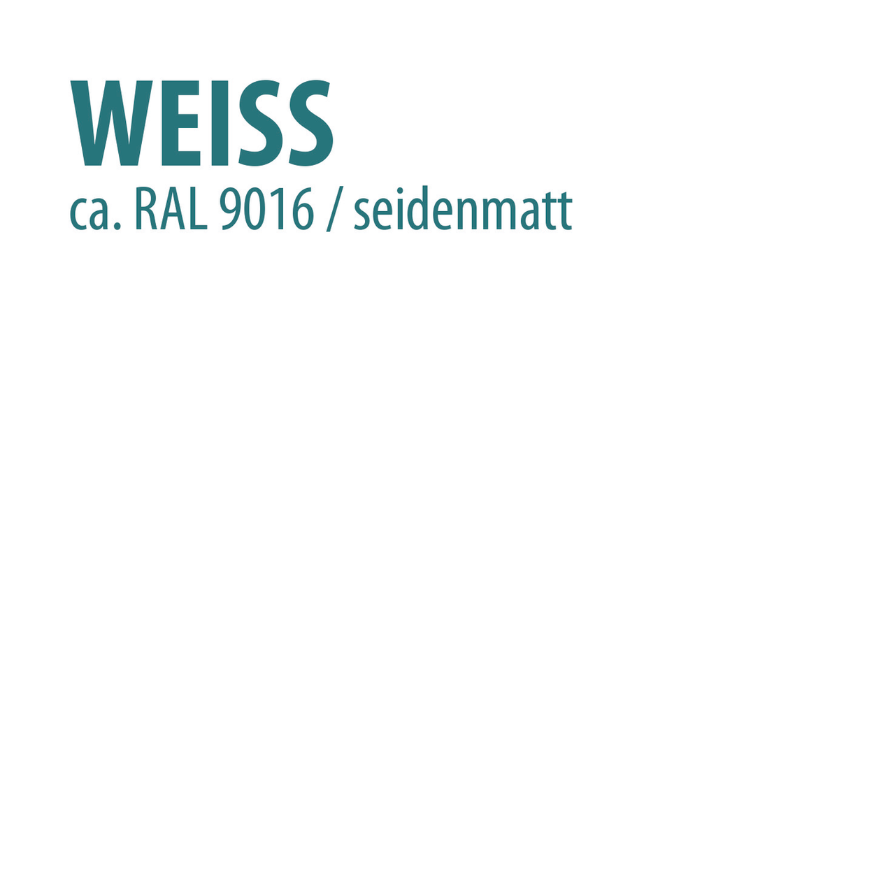 Baufix Weißlack seidenmatt