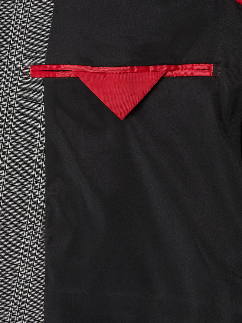 Extra Slim Fit 2-Knopf-Sakko mit Stretch-Anteil Modell 'Nate' in anthrazit