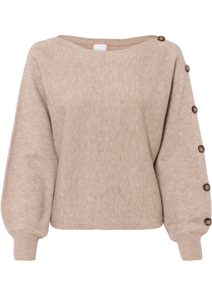 Pullover mit Knöpfen