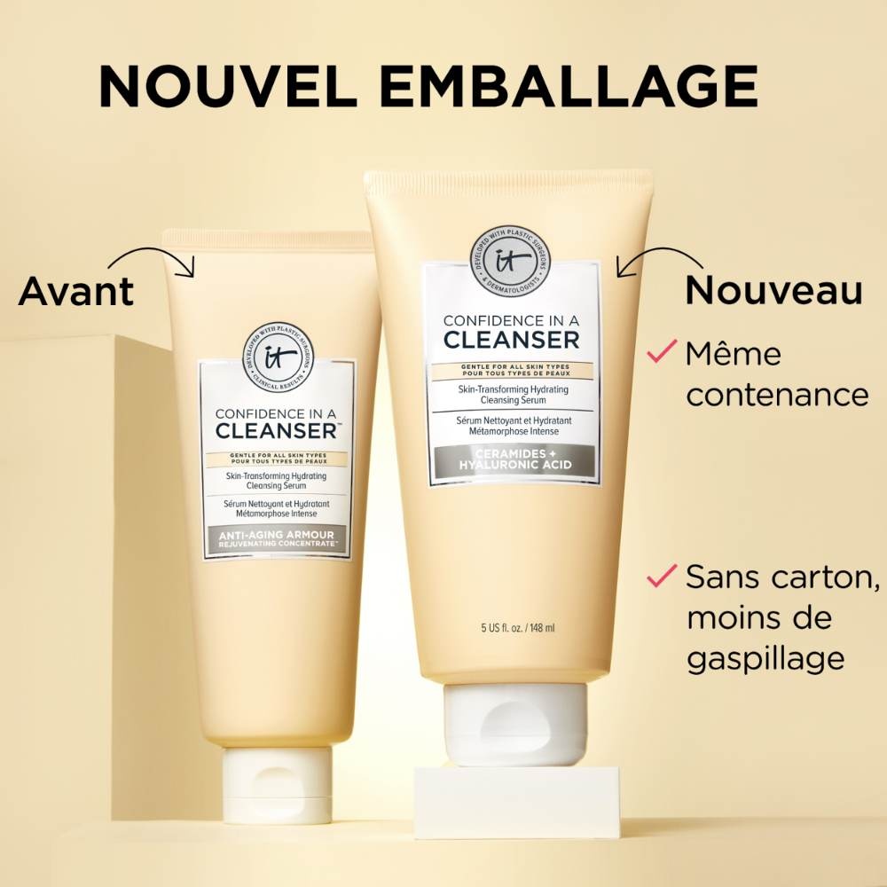 It Cosmetics Confidence in a Cleanser™  Nettoyant Visage Hydratant 148 ml Nettoyant Visage Hydratant