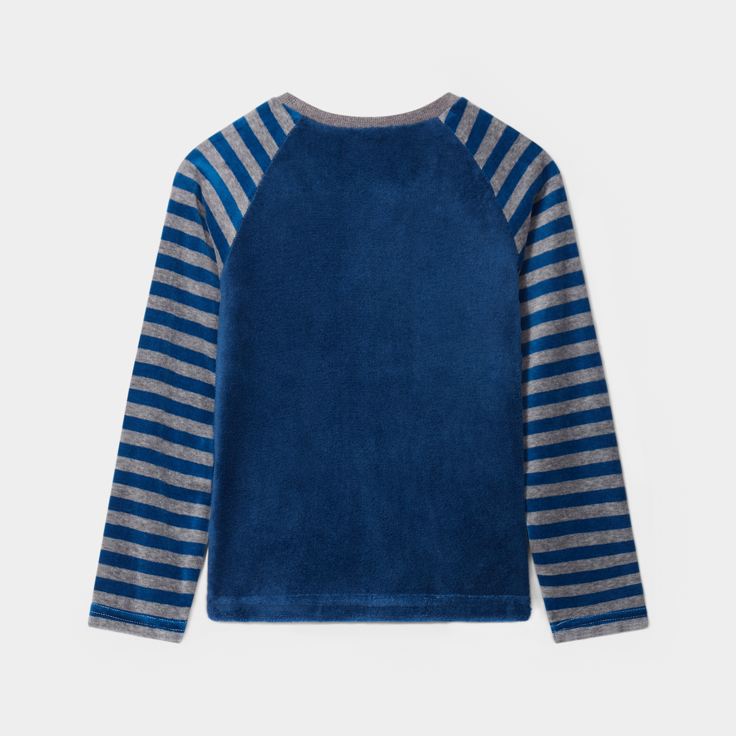 Ensemble pyjama pantalon pilou bleu marine garçon | La Halle