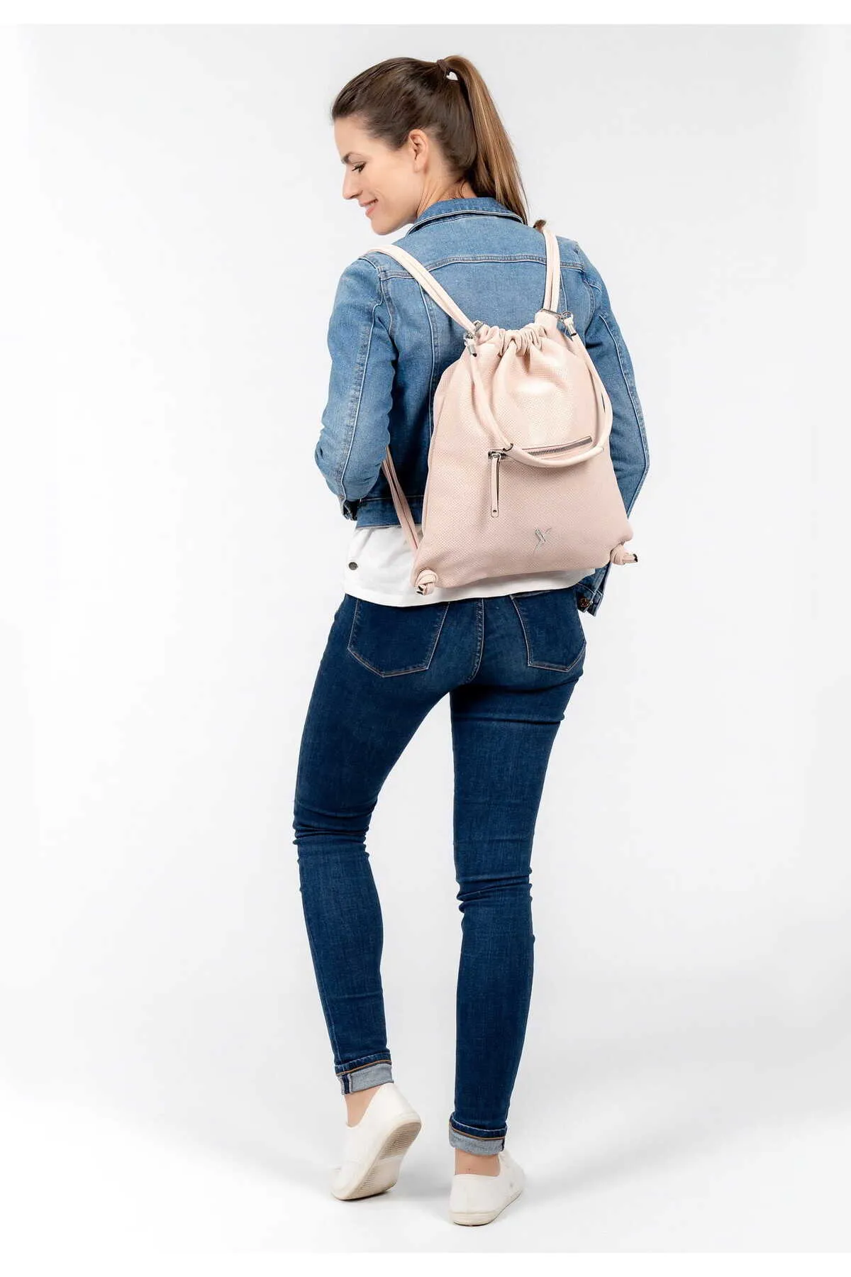 SURI FREY  Rucksack - Rosa - Unifarben