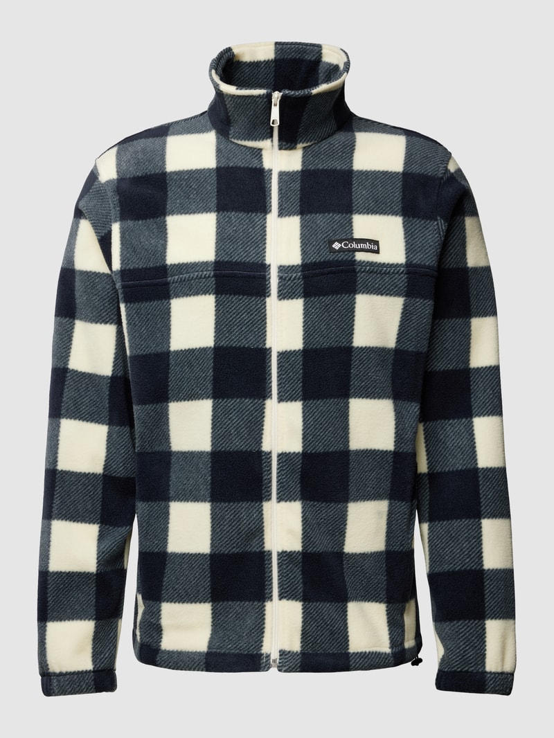 Jacke mit Label-Detail Modell 'Steens' in beige