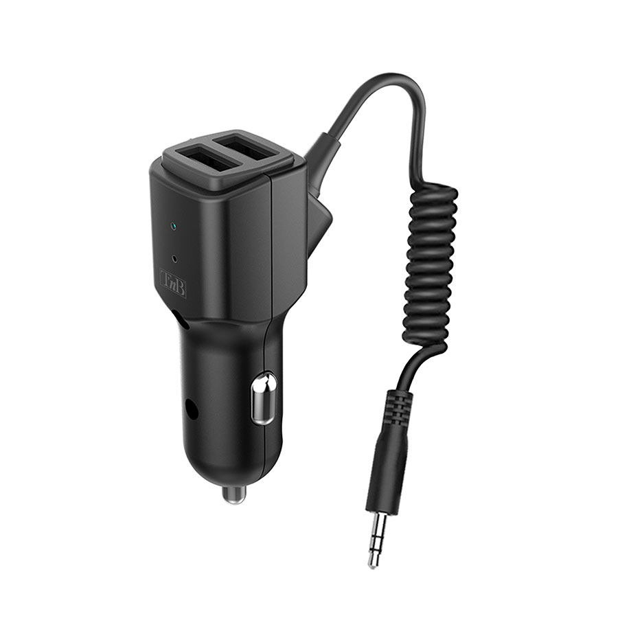 USB Charger für den Zigarettenanzünder, mit Bluetooth, von t'nb - ATU