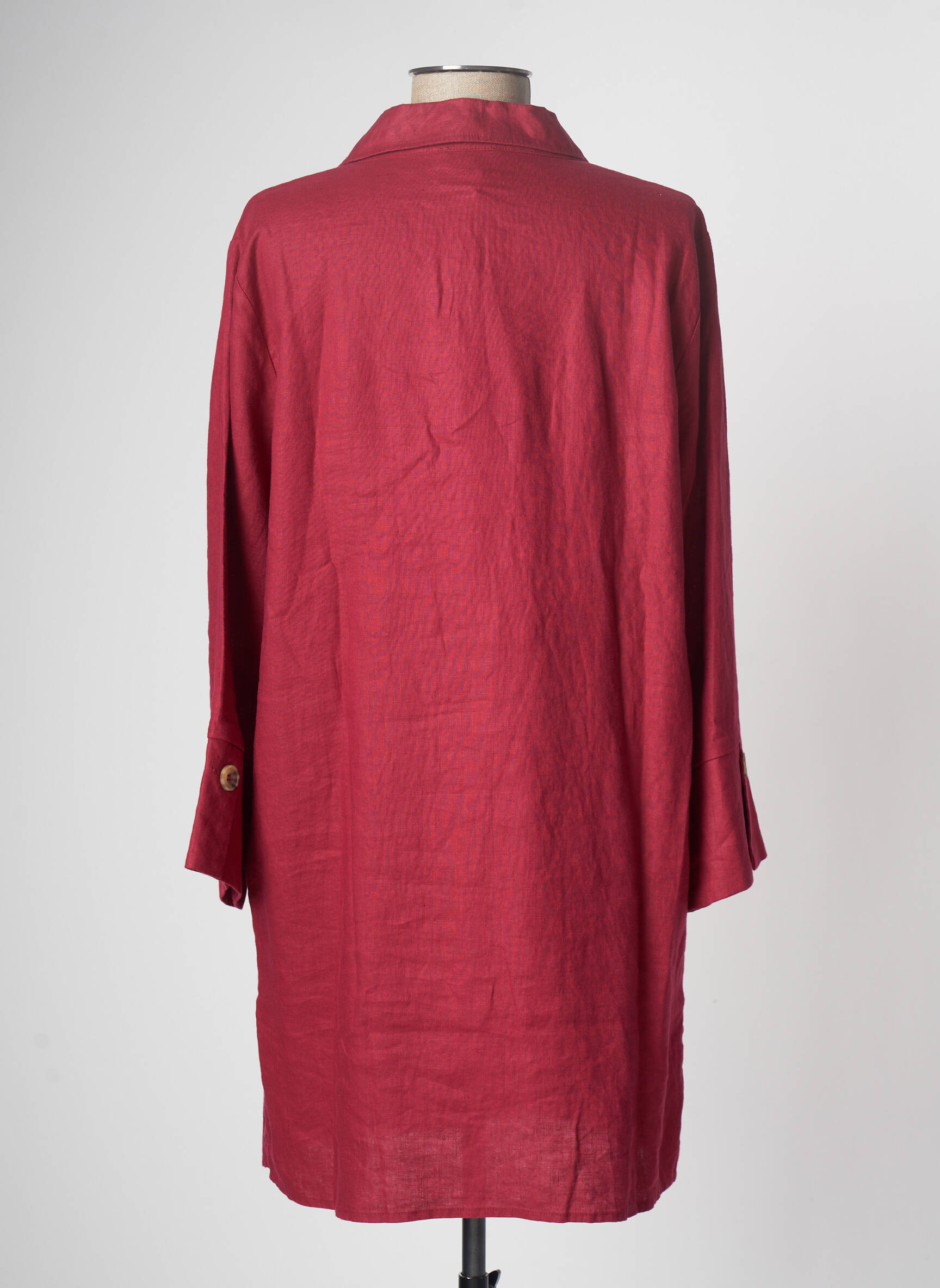 Yest Tuniquemanchelongue Femme couleur rouge